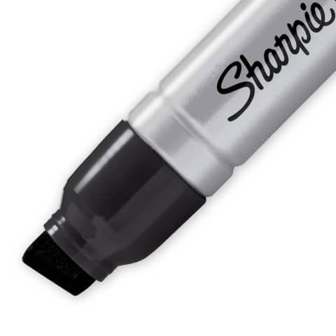 Marcatore permanente Sharpie Metal Magnum punta a scalpello Large 9-14,8 mm nero - S0949850
